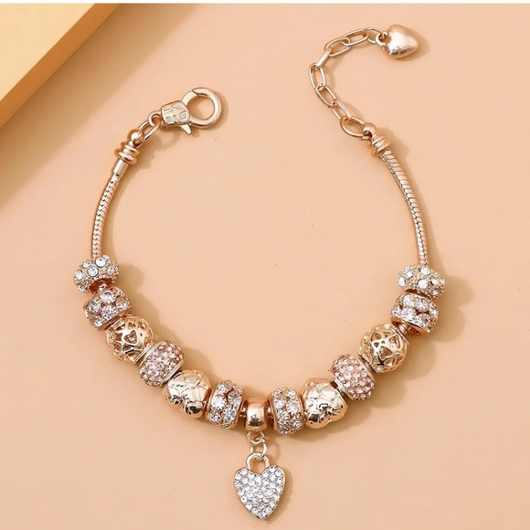 ⚜️ Chic Bracelet with Cubic Zirconia - Picture 1 of 5